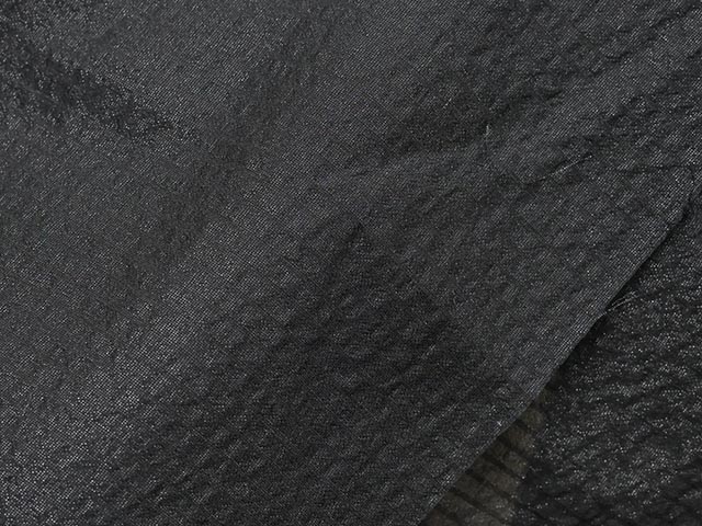 Pe薄手スパークサッカー（ブラック）