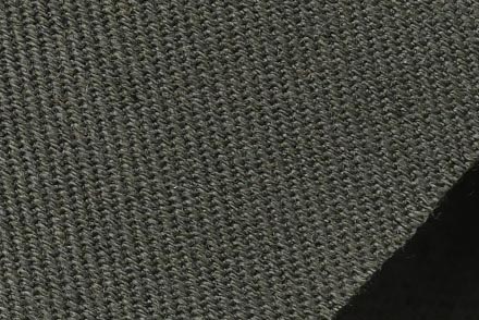 Ra/Cツイル二重織り(モスグレー)表面感><br clear=