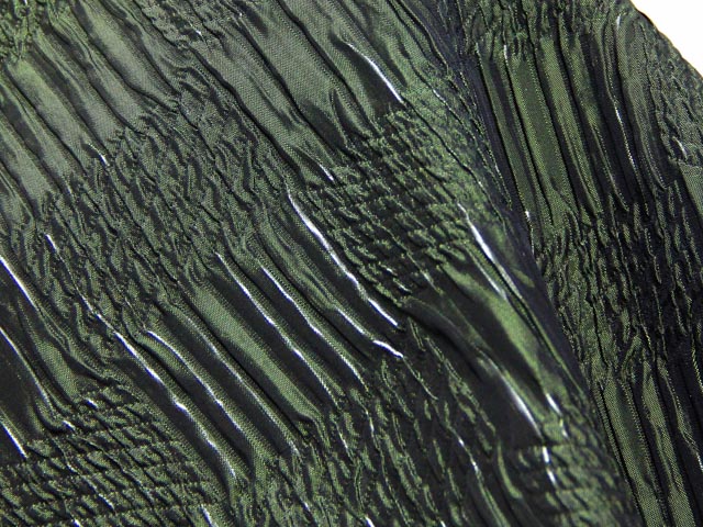 MODA PIU ブロックチェックタフタ（ダークフォレスト）