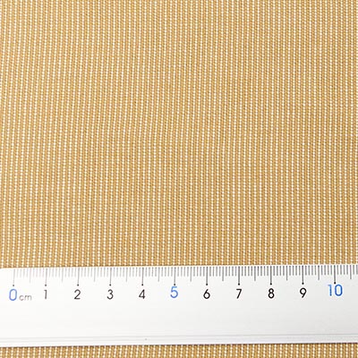 Pe/C薄手ハードピケ（イエローブラウン）サイズ