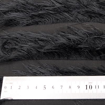 ヘアリーシアーボーダー（ブラック）サイズ