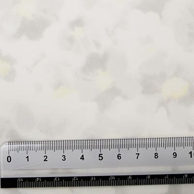 ペールフラワーシフォン（ライトグレー）サイズ