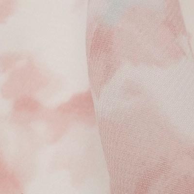 ペールフラワーシフォン（サクラ）表面感><br clear=