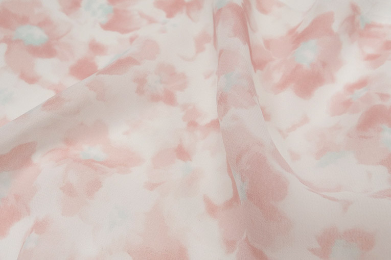 ペールフラワーシフォン（サクラ）