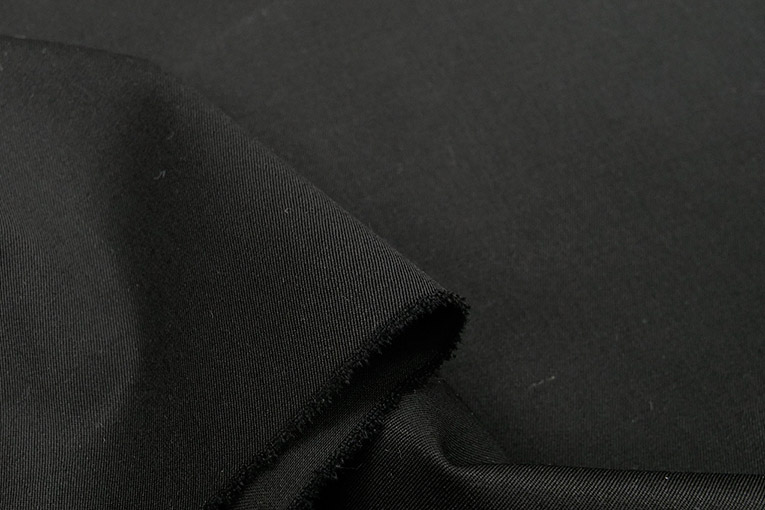 高密ウールギャバ（ブラック）