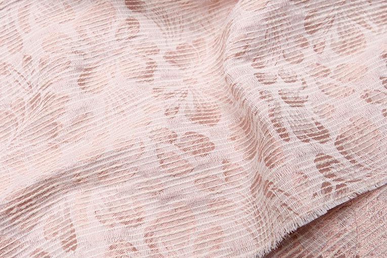 Pe花柄ジャカード（サクラ）