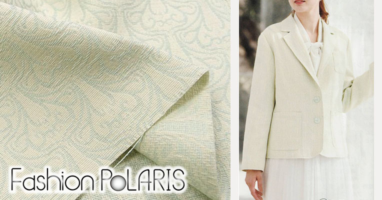 レディブティック2026年４月春号018 J5-501 ラメ混ジャカード