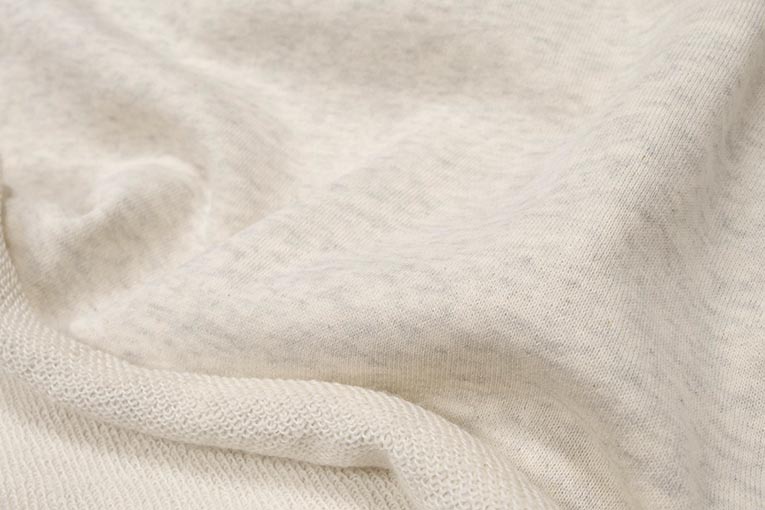 杢ソフト裏毛ニット（ヘザー）