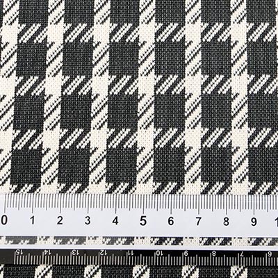 Peカノコチェックニット（ブラック）サイズ