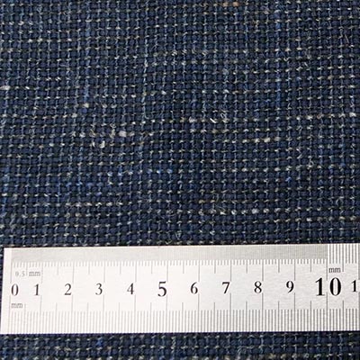 ハードリネンツイード（ネイビー）サイズ