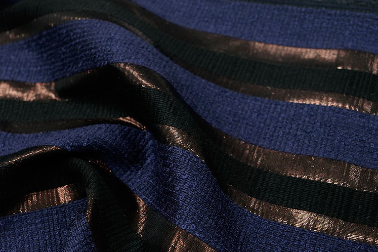 スパークボーダージャカード（ネイビー）