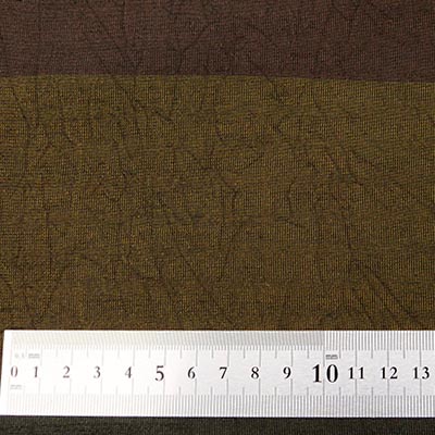 ビッグボーダージャカードワッシャー（カーキー）サイズ