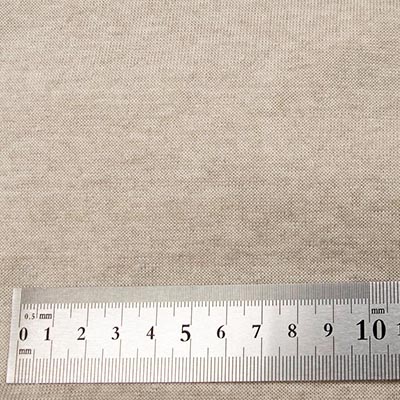 リネンプレーティング天竺（ナチュラル）サイズ