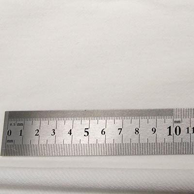 厚手ハード天竺（ホワイト）サイズ