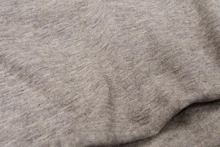 ウール混裏パフ天竺（ナチュラル）