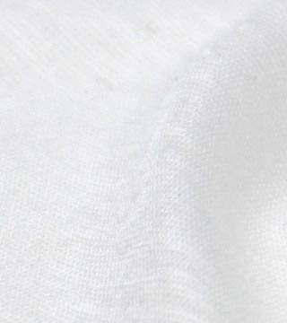 薄手リヨセルジャージー（ホワイト）表面感><br clear=
