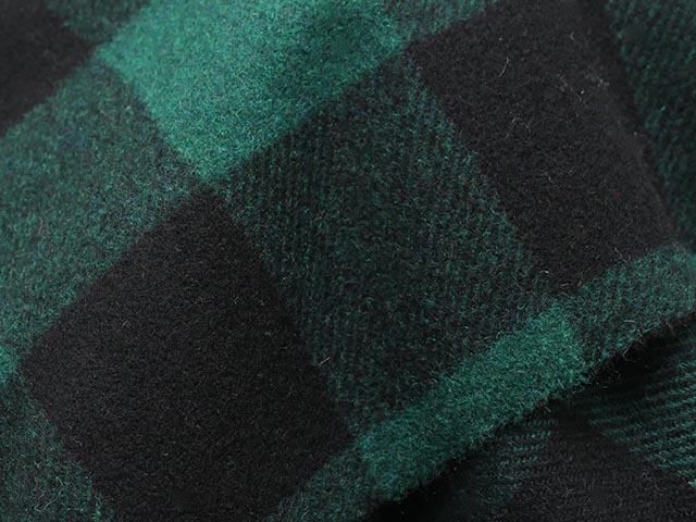 パフツイードブロックチェック（グリーン）