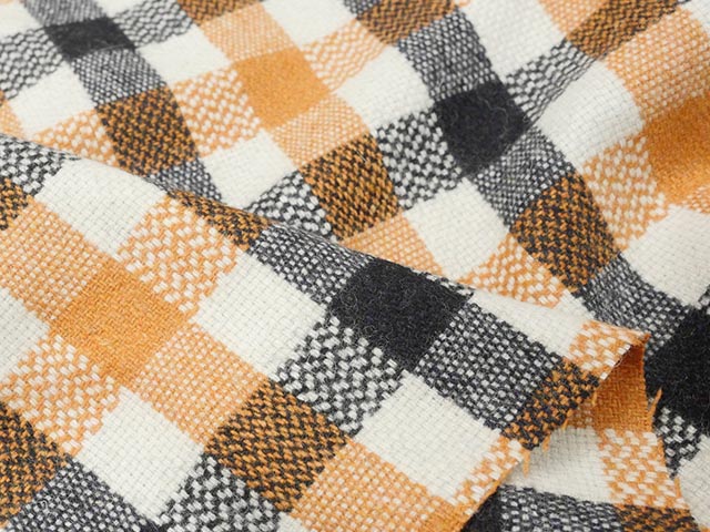 バスケットツイードチェック（マリーゴールド）