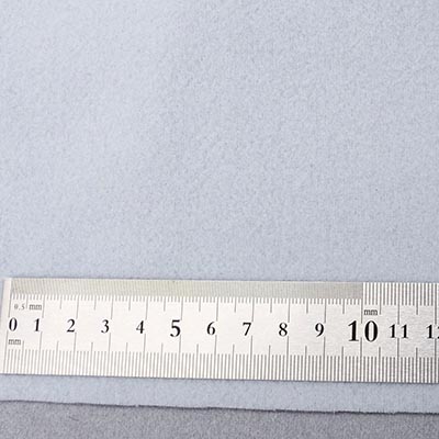 ウール混ダブルフェイス(フロストブルー)サイズ