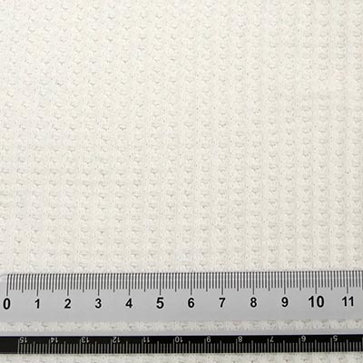 ワッフルニット（ホワイト）サイズ