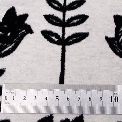 天竺フロッキープリント（ヘザー）サイズ