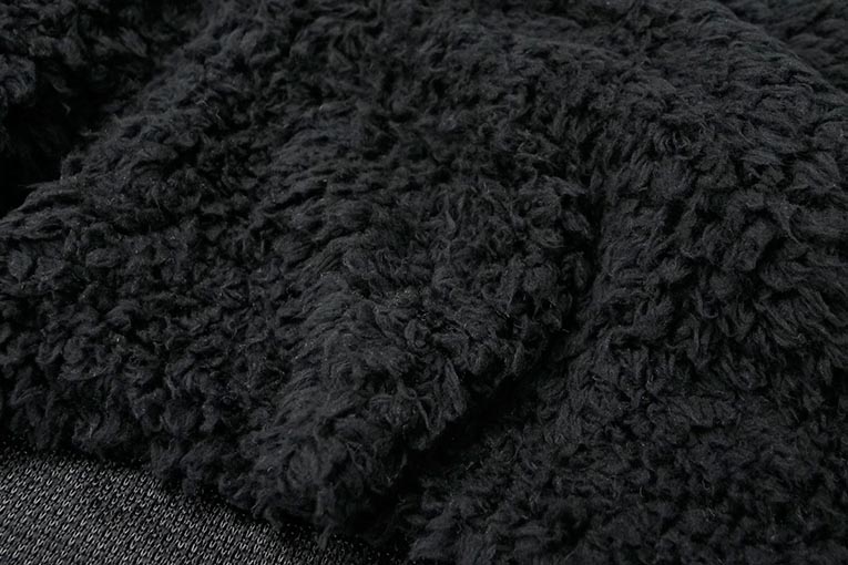 エアリーボアニット（エボニー）