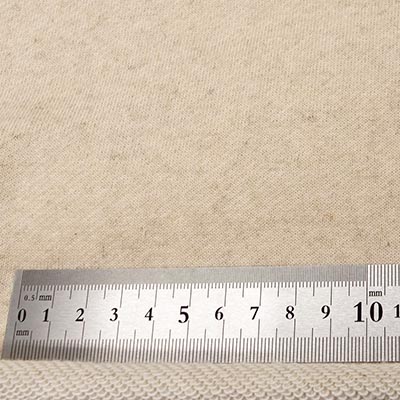 リネンコットン裏毛（ベージュ）サイズ