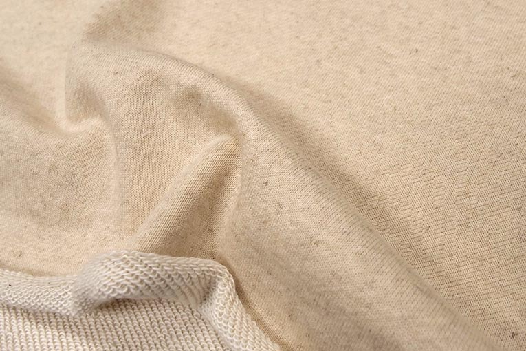 リネンコットン裏毛（ベージュ）