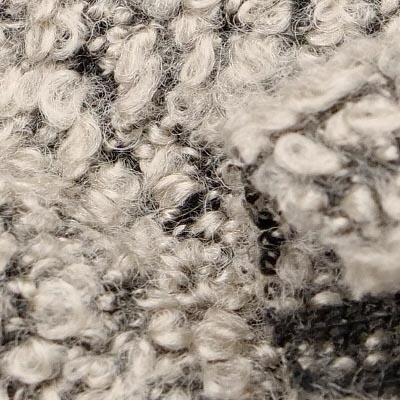 ファンシーヤーンウォームニット（エクリュ）表面感><br clear=