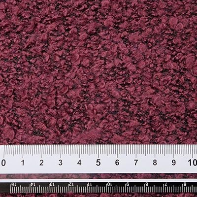 ファンシーヤーンウォームニット（ワイン）サイズ