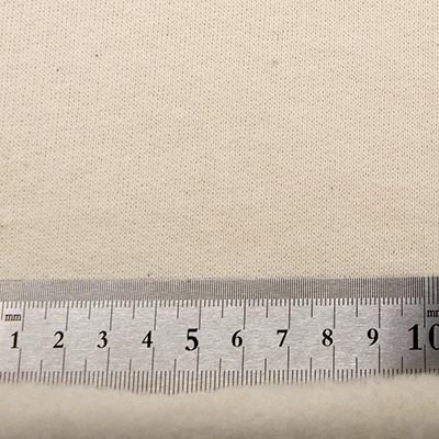 ウール厚手裏毛（オフホワイト）サイズ
